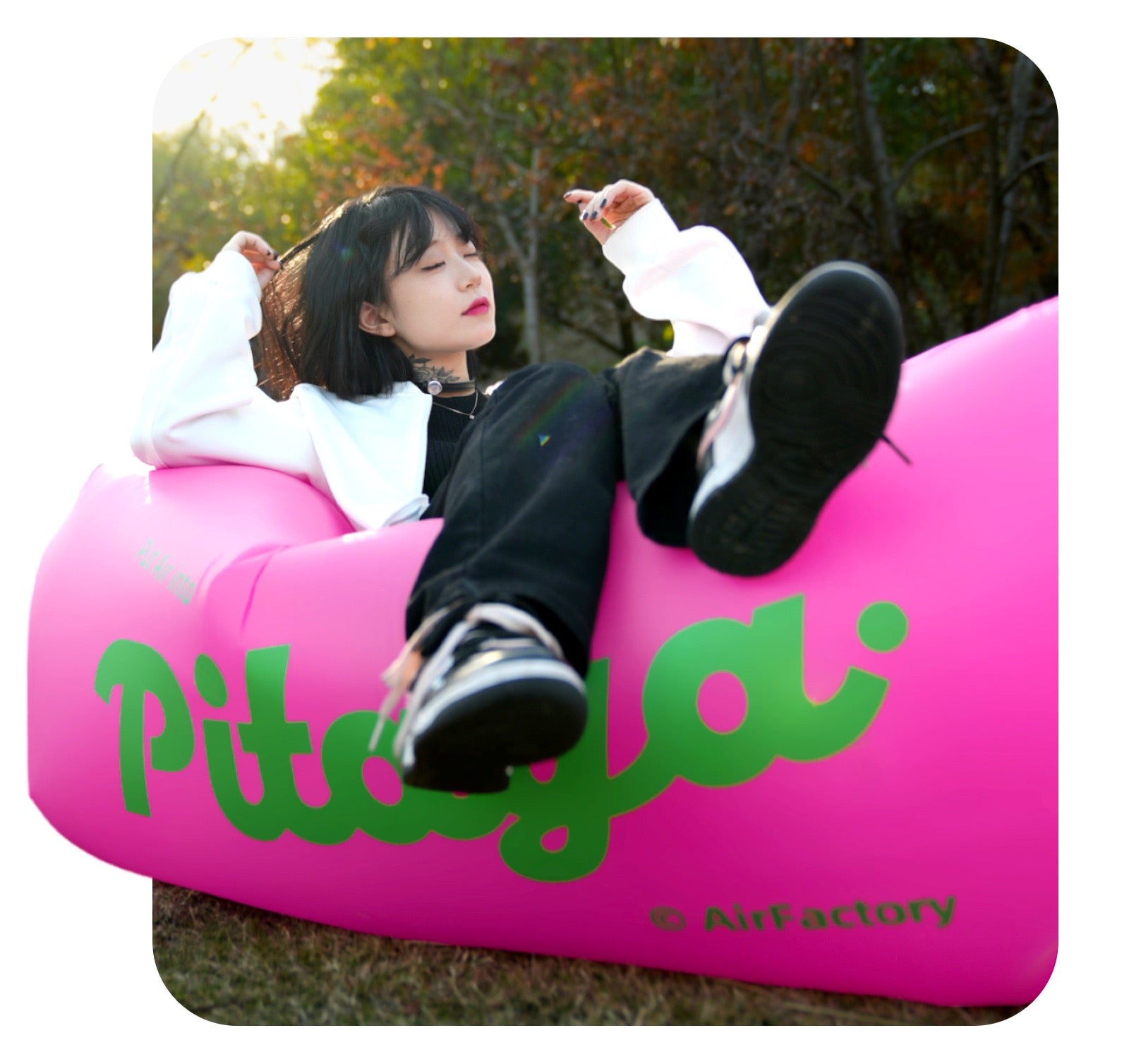 Inflatable Lounger Air Outdoor Sofa