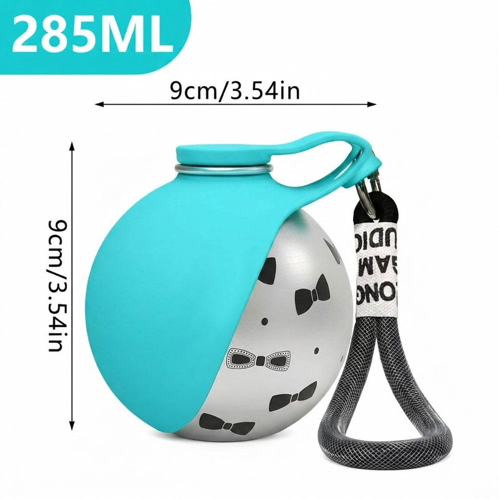 2-in-1 Portable Dog Water Bottle - Leak-Proof