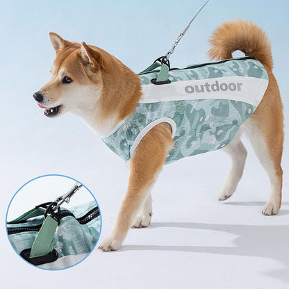 Self-Cooling Dog Vest for Hot Weather – Heart Protection