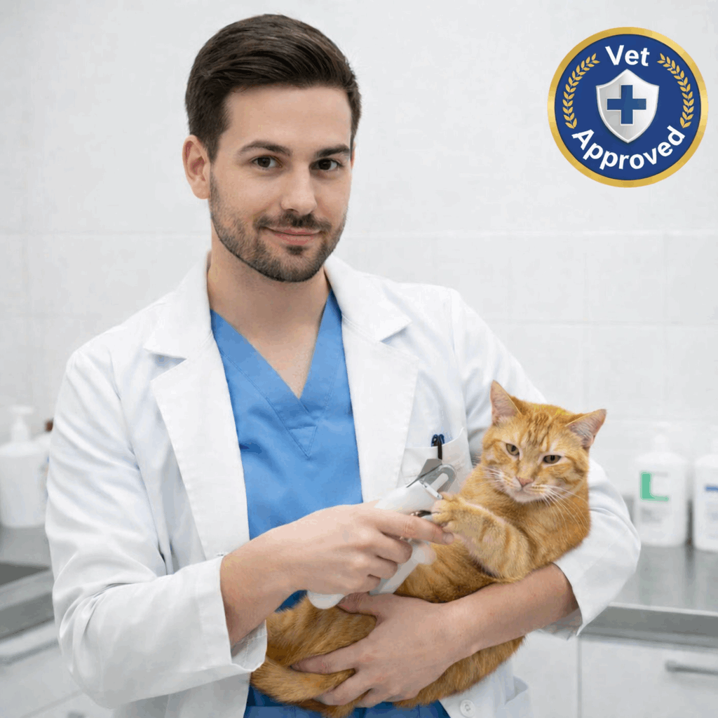 2-in-1 Pet Nail Trimmer & Grinder with LED Light