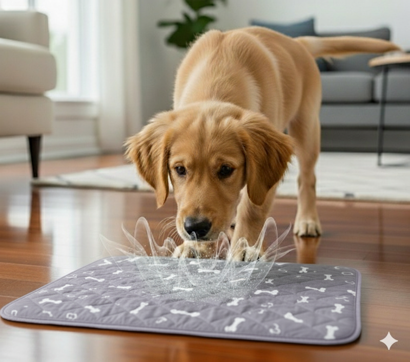 Dogs Use It Right Away Without Training