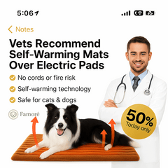 Self-Warming Pet Mat for Dogs &amp; Cats｜Buy 1 Get 1 Free